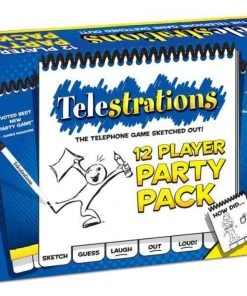 GAME TELESTRATIONS 12 PLAYER PARTY PACK